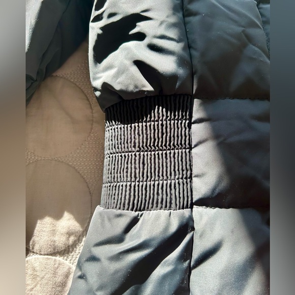 TALL Cole Haan Signature Long Down Hooded Puffer Heavy Duty Winter Coat LIKE NEW - Picture 6 of 12